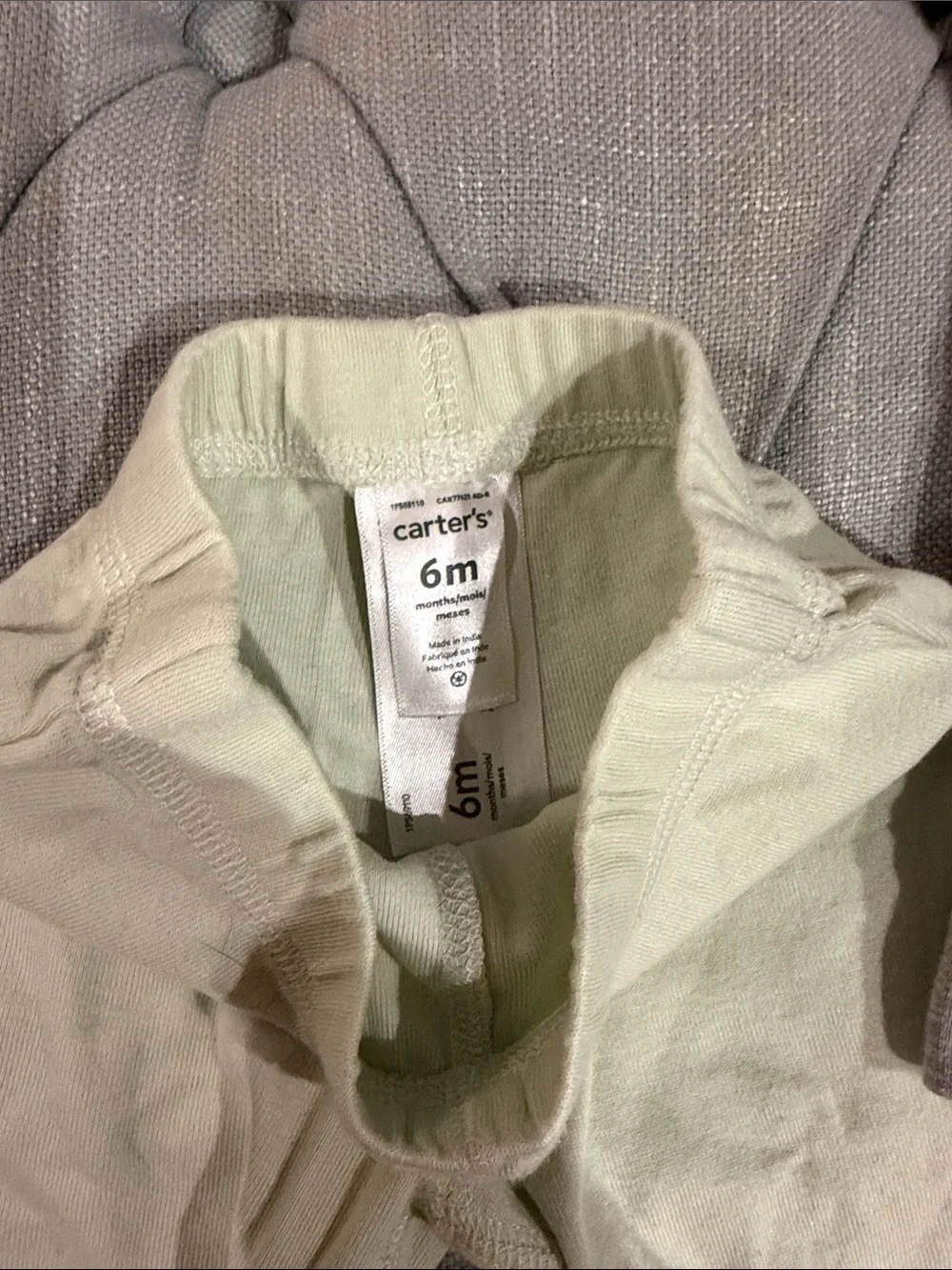 Carter's Cozy Cotton Jogger Pants - Pink, Purple, Green, Gray